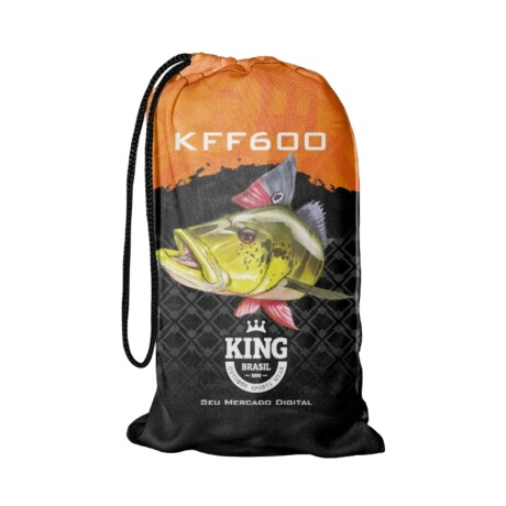 Remera de pesca con protección solar + bolsa multiuso - King Brasil KFF600