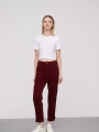 Pantalon Espar Bordeaux Oscuro
