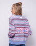 SWEATER CEREZA Celeste Cielo