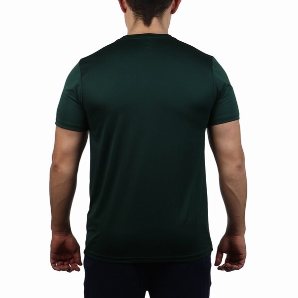 Remera Deportiva Para Hombre Fila Eclipse Verde Oscuro