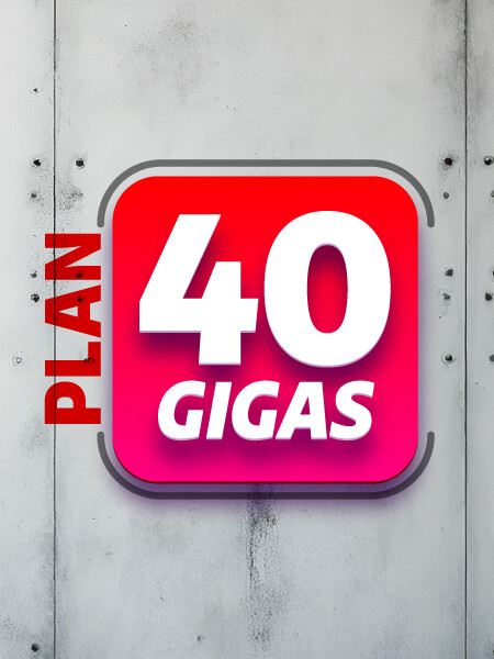 Plan 40 Gigas Plan 40 Gigas