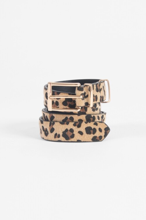 Cinturón animal print animal print