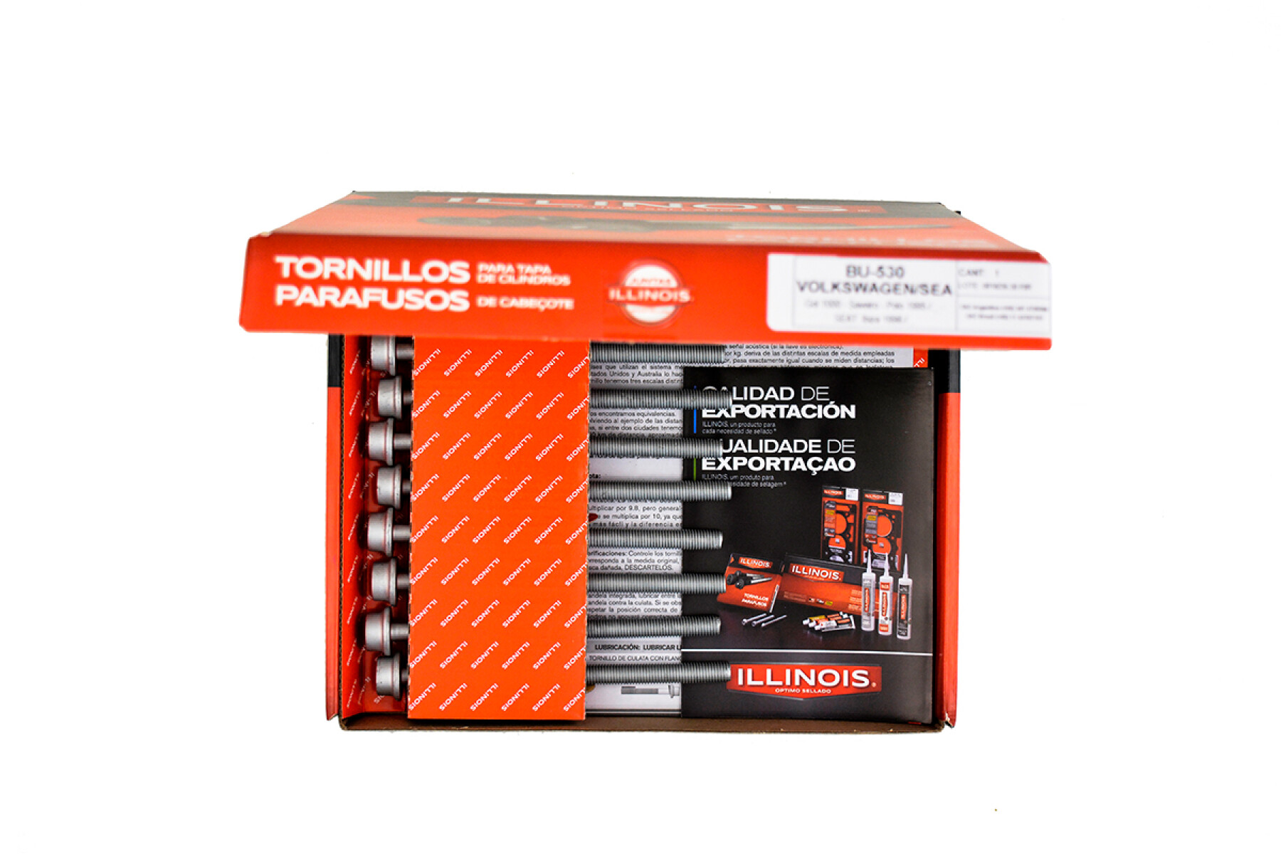TORNILLO VOLKSWAGEN JGO TAPA CILINDROS GOL 1.0 16V ILLINOIS 