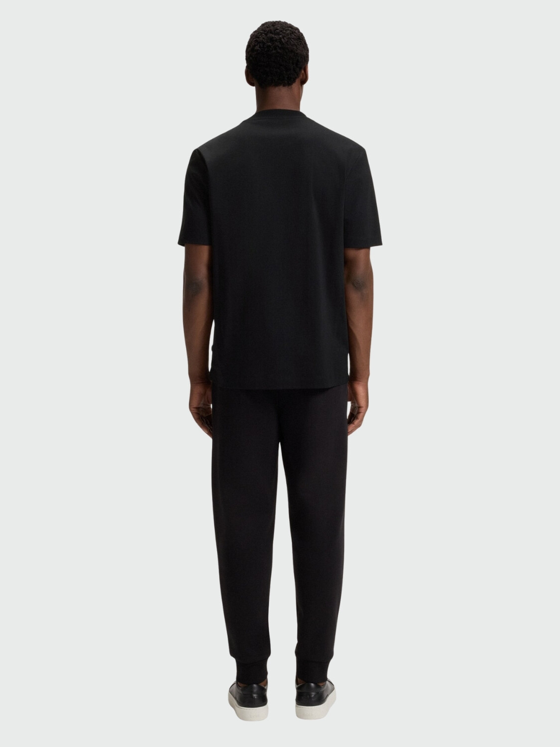 BOSS - Remera Double B Monogram Negro