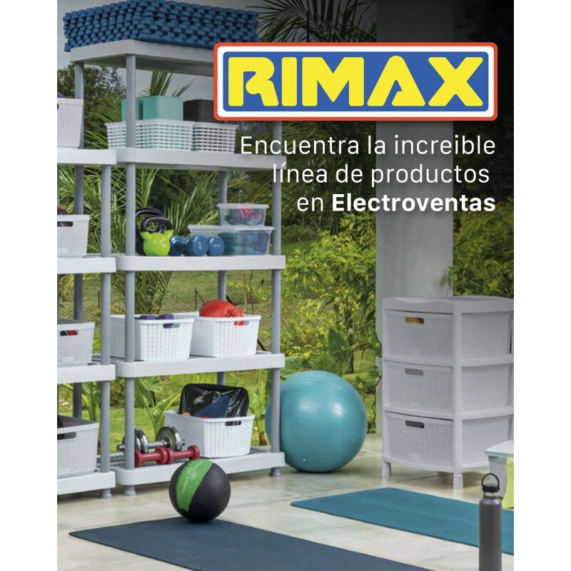 Silla de jardín apilable con apoyabrazos Rimax Baru Mocca