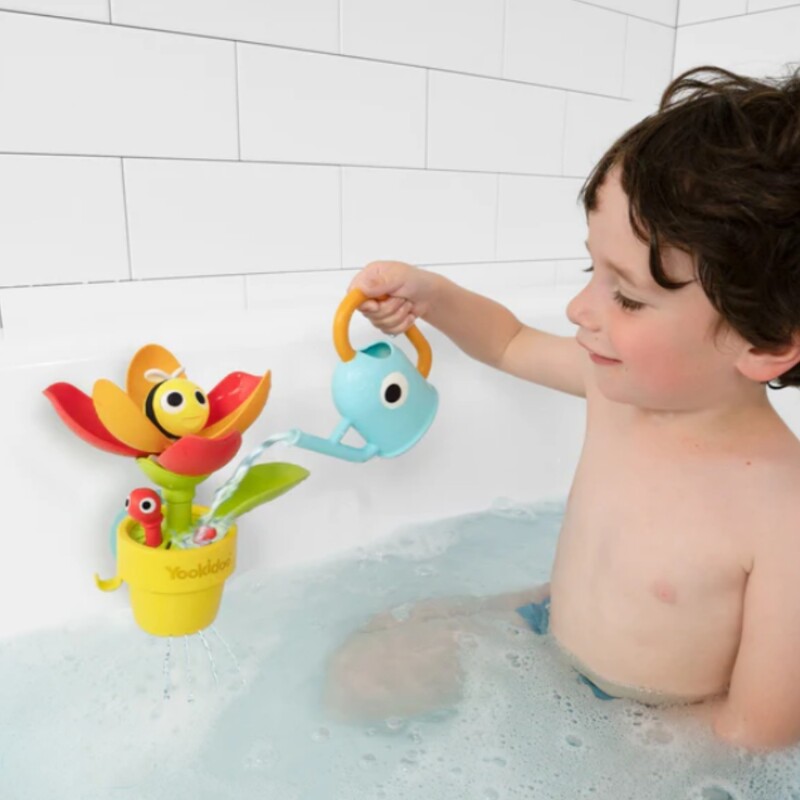Peek-a-Bee Tub Flower Juego de Baño Yookidoo Peek-a-Bee Tub Flower Juego de Baño Yookidoo