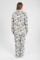 Pijama franela Flores
