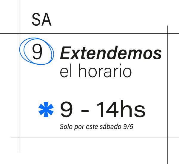 Horario extendido