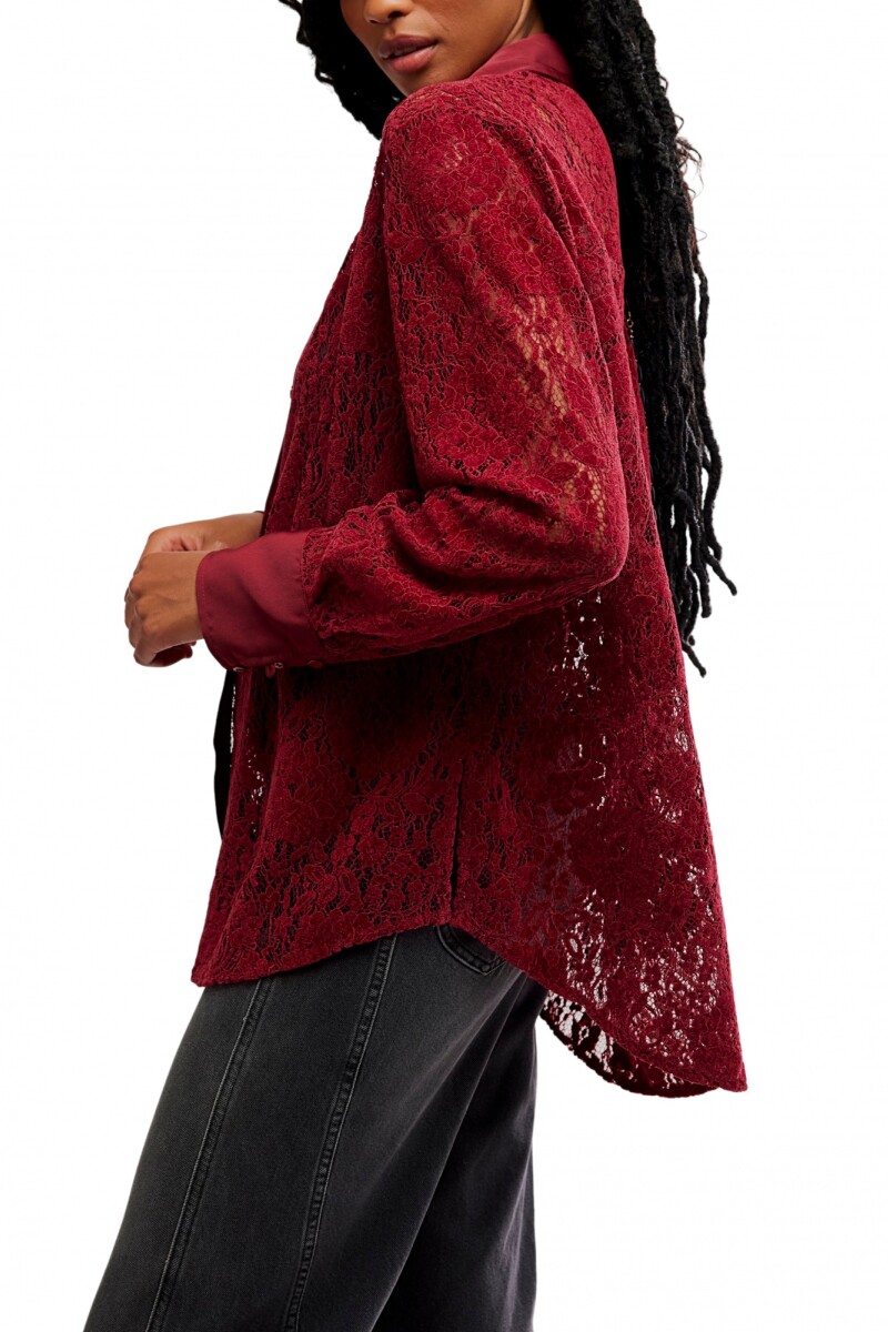 Camisa Faith Bordo