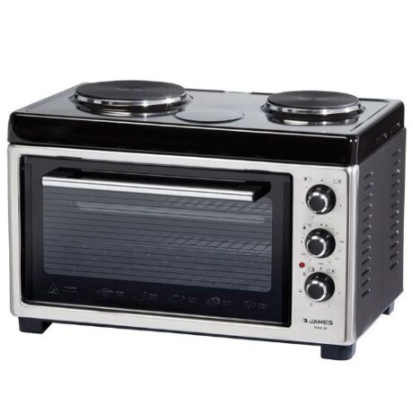 HORNO ELÉCTRICO JAMES 39LTS + 2 DISCOS SIMIL INOX HORNO ELÉCTRICO JAMES 39LTS + 2 DISCOS SIMIL INOX