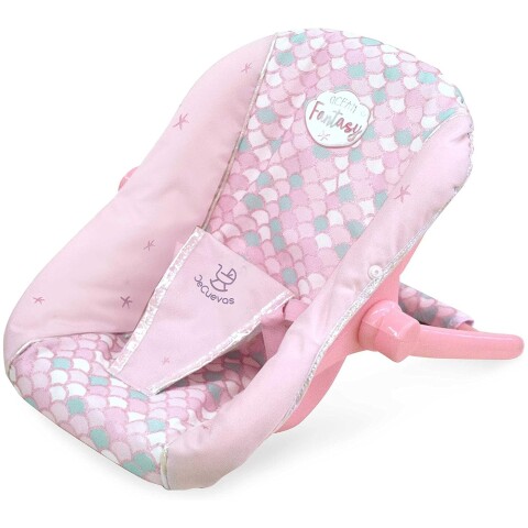 Cuna Silla Transportadora Maxicosi Muñecas Llorens De Cuevas Variante Color Rosa