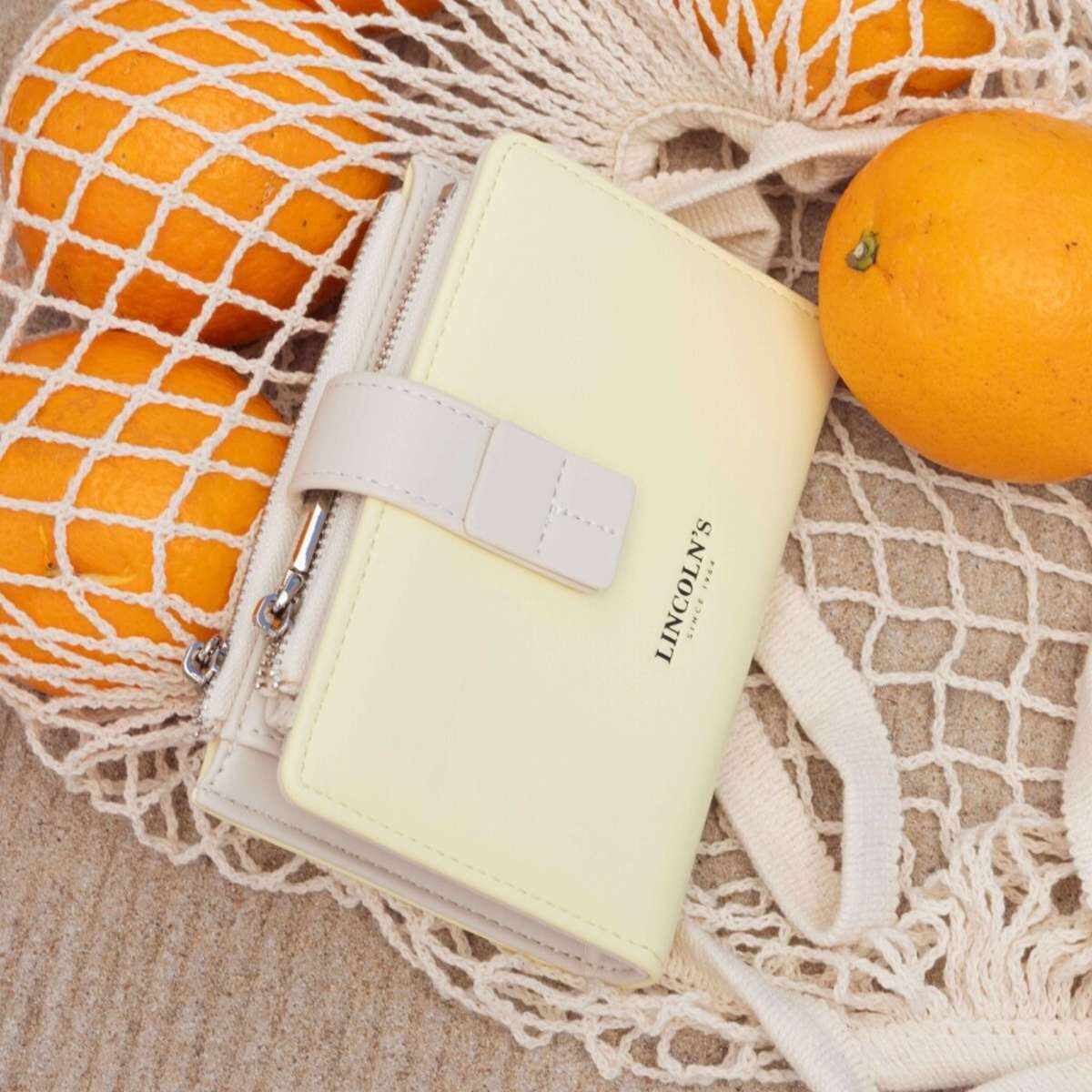 Billetera Simona - Girasol C/Manteca 