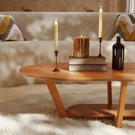 Mesa de living Elegance Marron