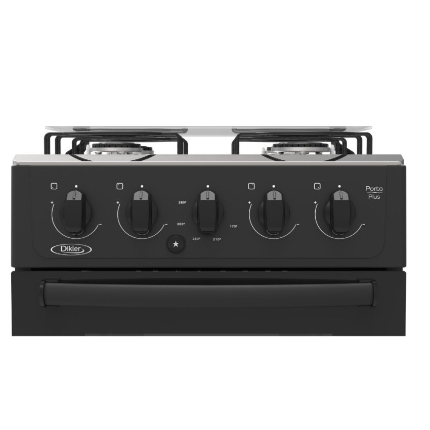 Cocina Dikler 4H Porto Plus negra Cocina Dikler 4H Porto Plus negra