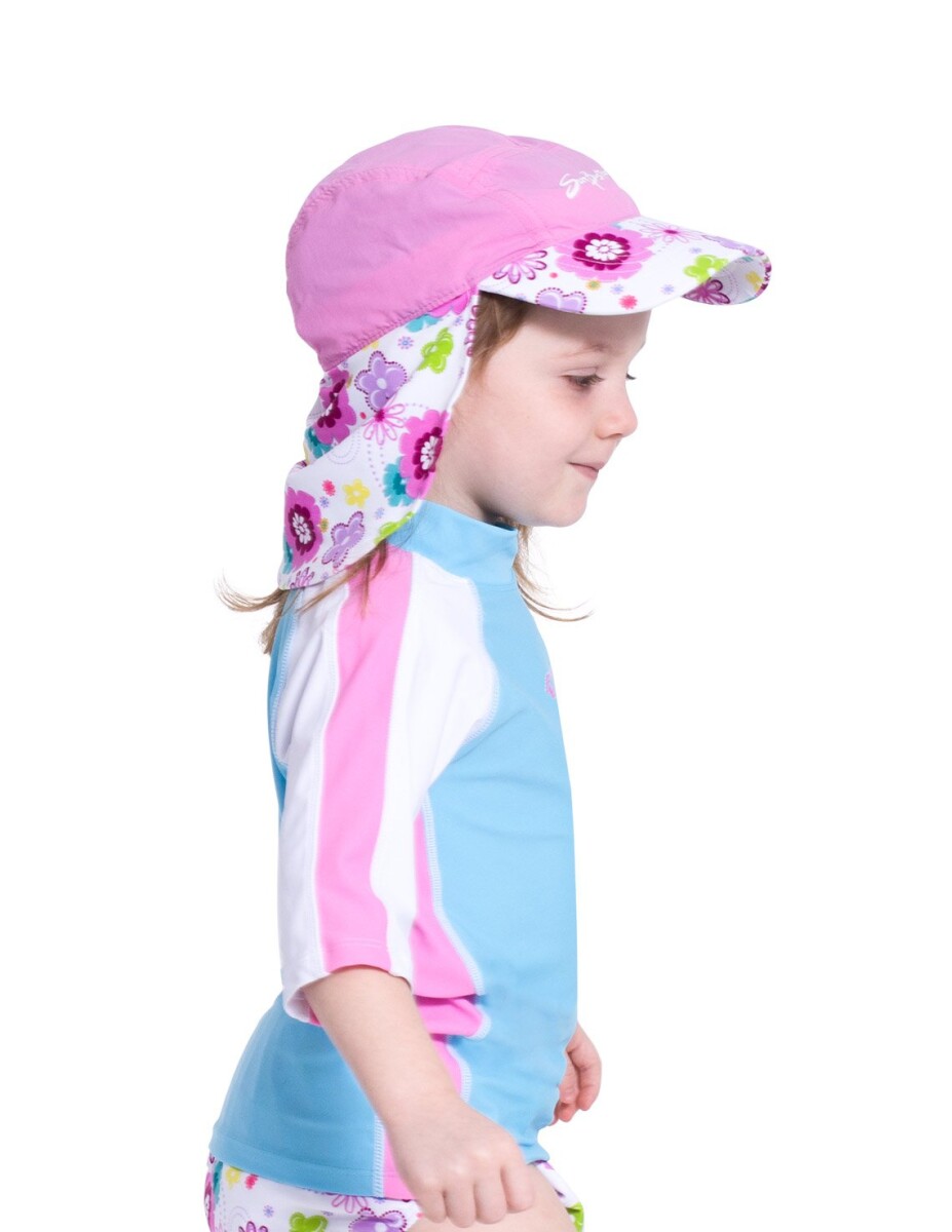 Gorro con visera y protección de cuello POPPYBERRY 