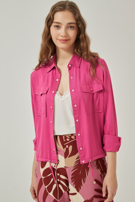 Camisa Assum Magenta