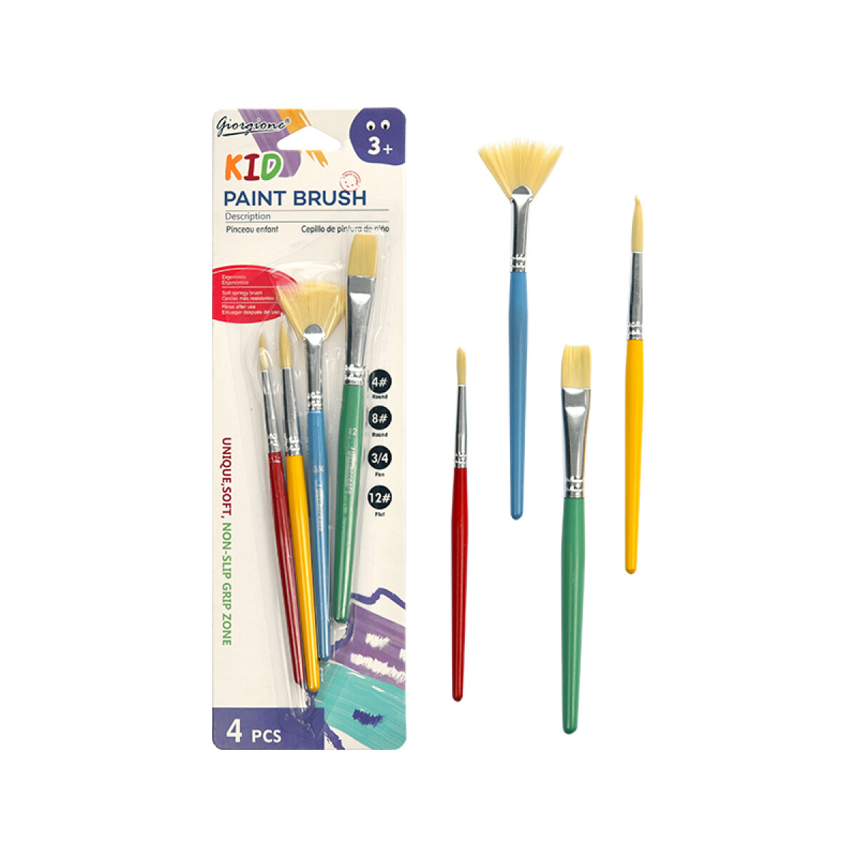 Set pincel Artmate x4 