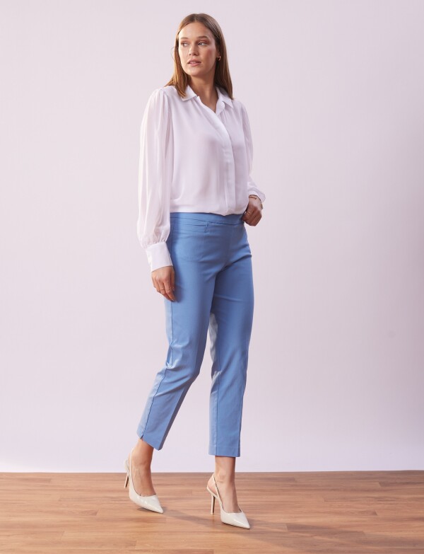 Pantalon Pull On AZUL CLARO
