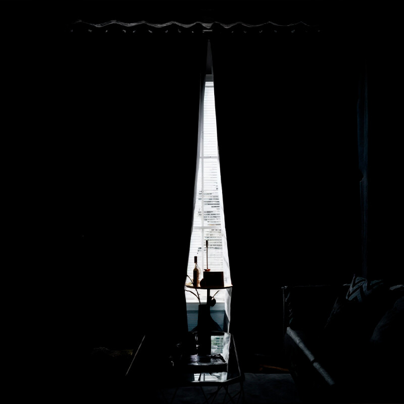 Cortina en Lino Blackout set 2 paños 130 x 180 cms LINO NATURAL