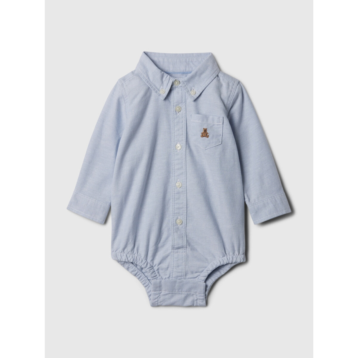 FRCH LS OXFORD BS - Light Blue 