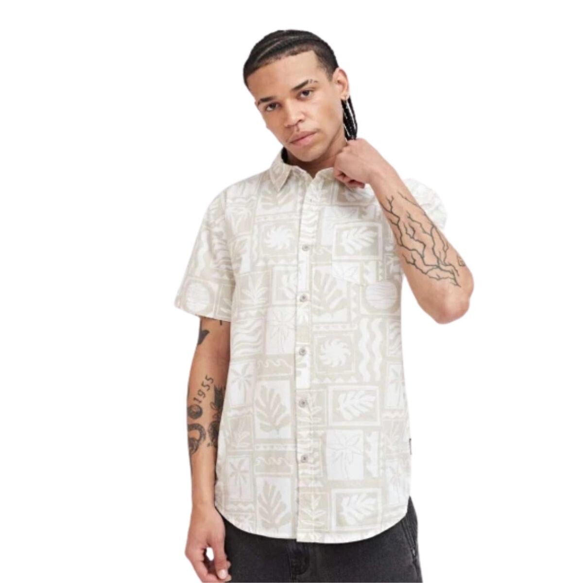 CAMISA REVE S-XXL - BLANCO 