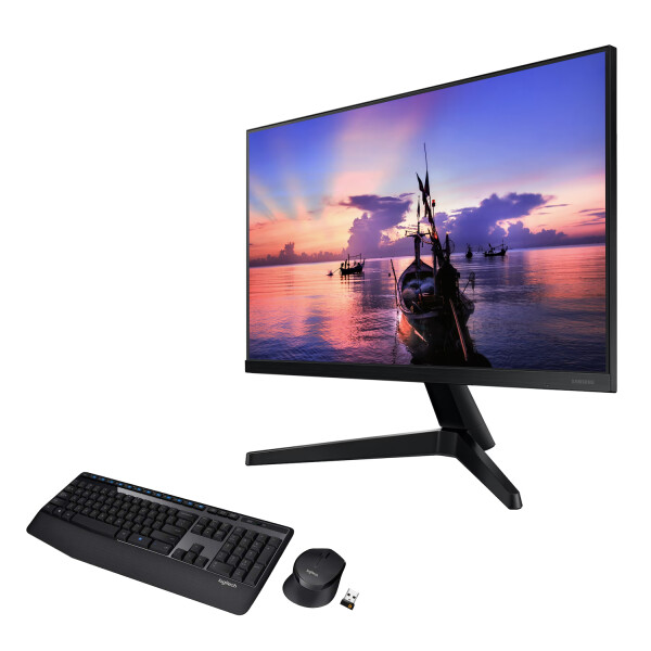 Monitor Samsung T35f 27" + Combo Logitech Mk345 PK MONITOR SAMSUNG T35F 27 + COMBO MK345
