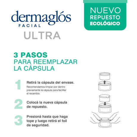 Pack Dermaglós Facial Ultra Hidratación Crema + Refill 50ml Pack Dermaglós Facial Ultra Hidratación Crema + Refill 50ml