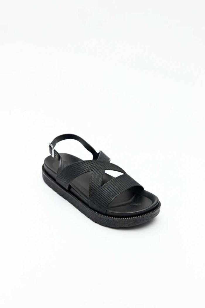 SANDALIA PDK RAK Negro