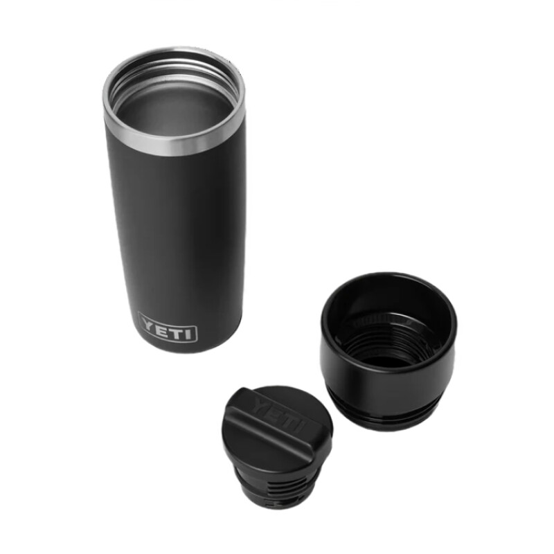 Botella Yeti 473 Ml Rambler Travel - Negro Botella Yeti 473 Ml Rambler Travel - Negro
