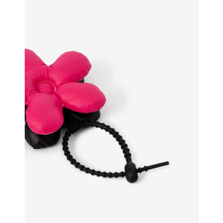 Llavero Y Bag Charm Flor Puffy Combinacion Multicolor