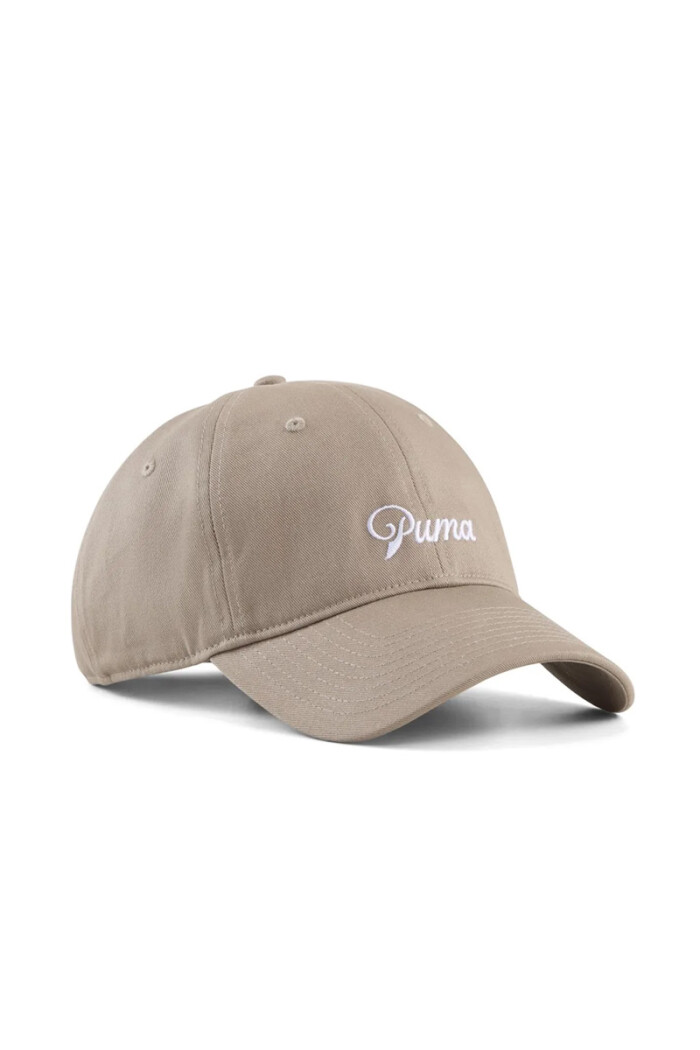 Gorro Puma Visera Ess Script Logo Dad Cap 027457 Beige