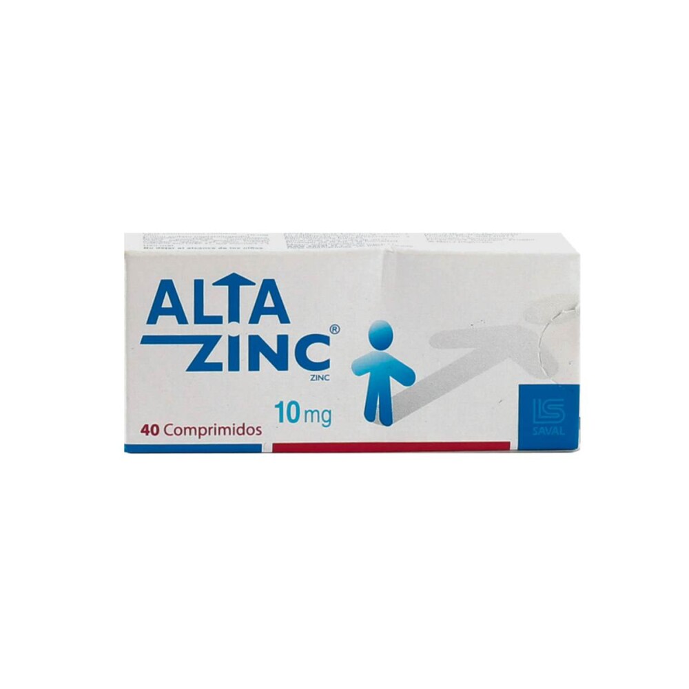 ALTAZINC 10 MG. CJ X 40 COMP. única