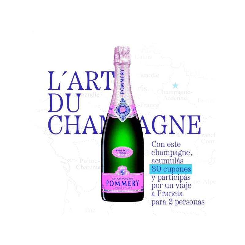 Pommery Brut Rose Royal 750ml Pommery Brut Rose Royal 750ml
