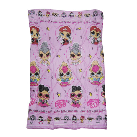 Colcha Infantil LOL Surprise 1 Plaza 100% Microfibra 24392 LOL SURP