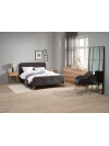 Estructura cama KONGSBERG 180x200 gris Estructura cama KONGSBERG 180x200 gris