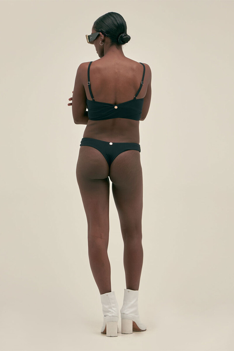 CRUZADO TOP Black Rib