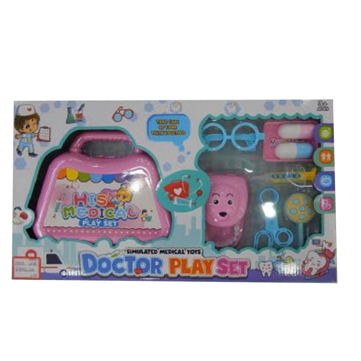 Set De Doctor De Juguete Con Valija 