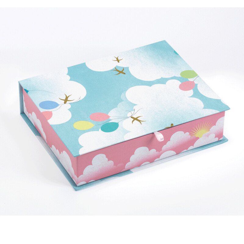 Caja de papelería Charllotte Lovely Paper Djeco Caja de papelería Charllotte Lovely Paper Djeco