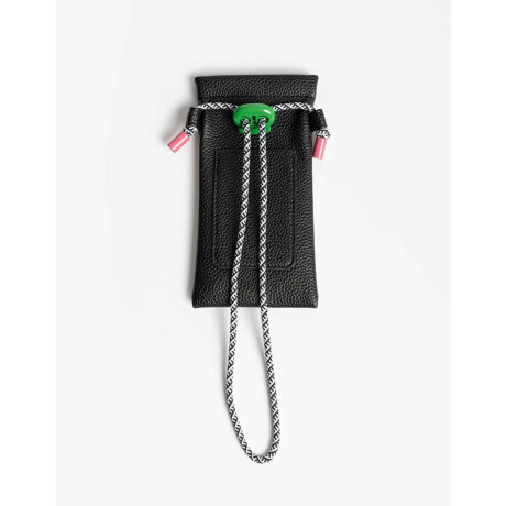 Estuche De Anteojos Con Cordón Negro