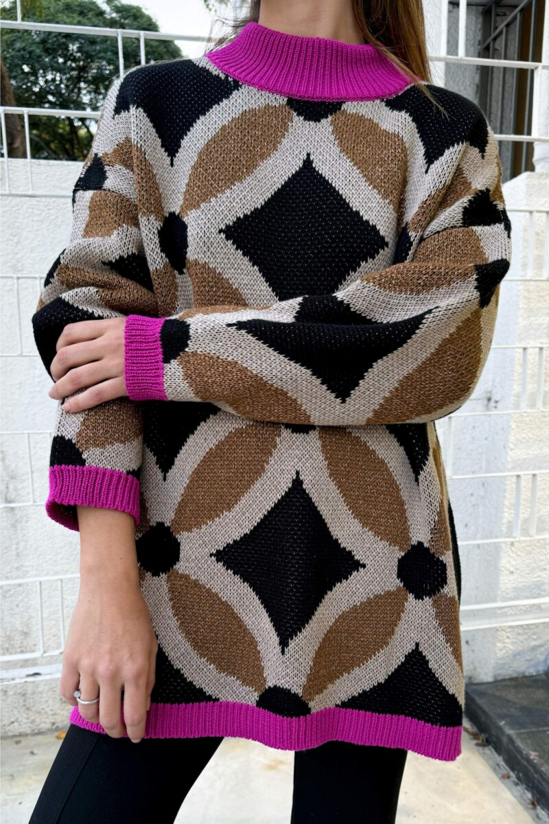 Sweater Pisco - Magenta 