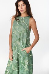Vestido Duck Estampa Verde