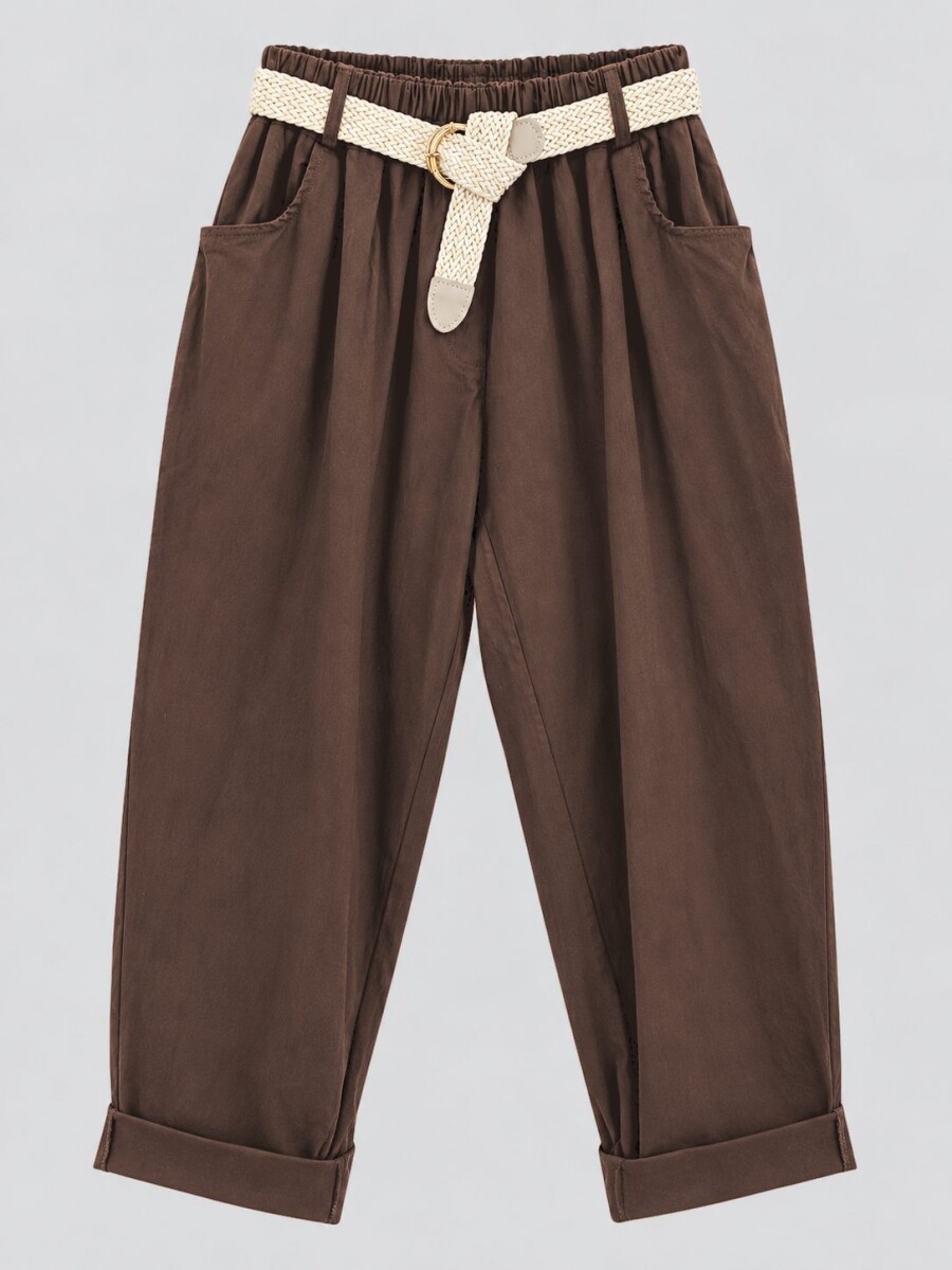 Pantalon italiano - Chocolate 