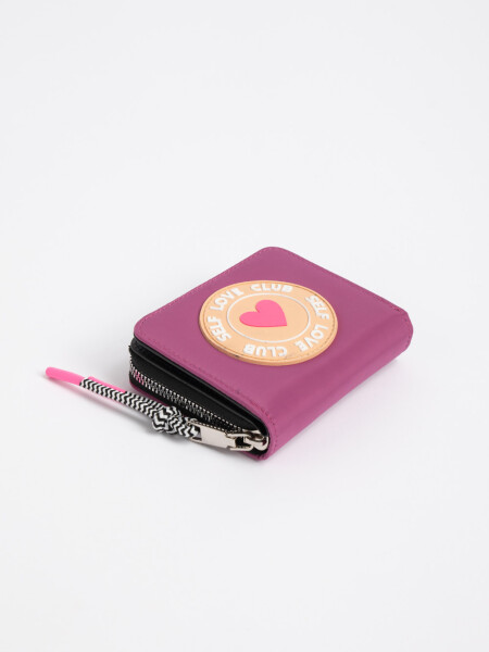 Billetera corazón Rosa