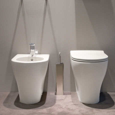 BIDET A PISO BLANCO MATE FLAMINIA BLANCO