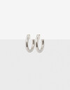 Aros Argollas Metal Argollas De Acero - Plateado