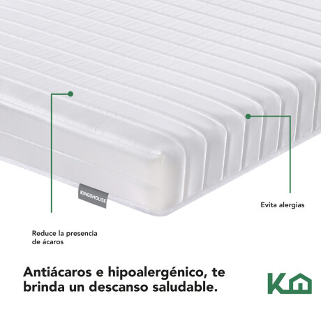 Colchon espuma 1 plaza de alta densidad en caja 188x80x16 cm Colchon espuma 1 plaza de alta densidad en caja 188x80x16 cm