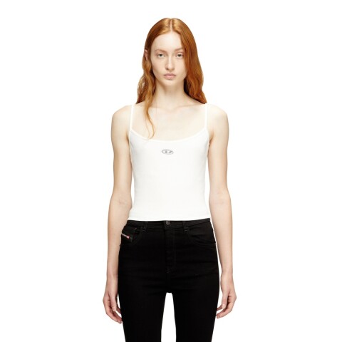 Tops Urbano Para Mujer T-Hupy-Od Tank Top Blanco