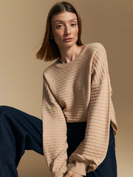 BUZO ALLIE ARBUS BEIGE