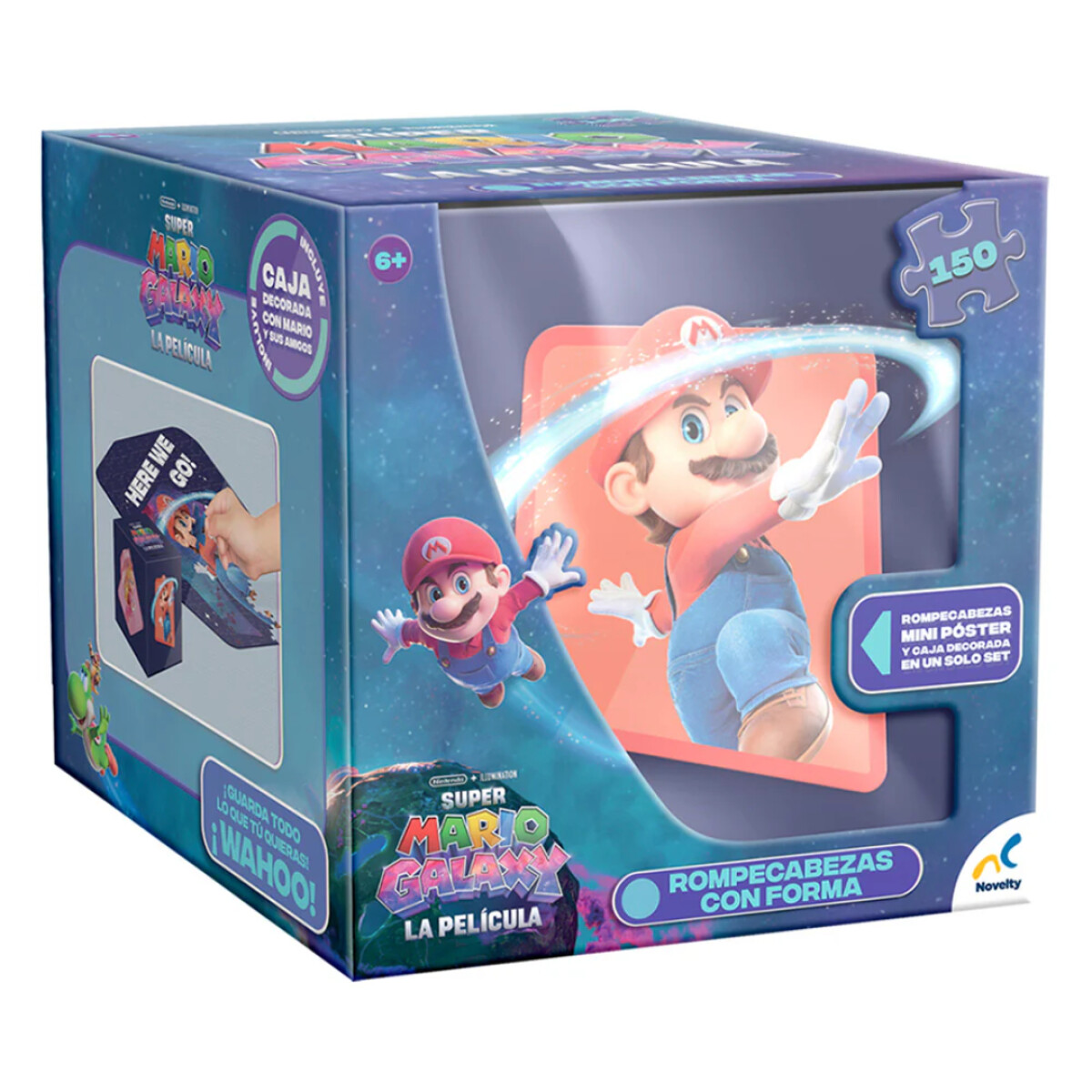 SUPER MARIO BROS. GALAXY PUZZLE CUBO 