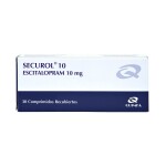 SECUROL 10 MG. CJ X 30 COMP. REC. única